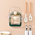 thumbnail image 4 of Estante de Pared para Tapas de Ollas – Estante de Cocina Sin Perforaciones para Tablas de Cortar, Tablas de Picar y Utensilios, Organizador Multifuncional para Un Almacenamiento Ordenado En La Encime, 4 of 7