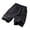 Black, variant on UACY Girls Cargo Shorts Knee Length Wide Leg Bermuda Shorts Loose Casual Solid Elastic Waist Long Short Pants with Pockets (Black, 10-11 Years)