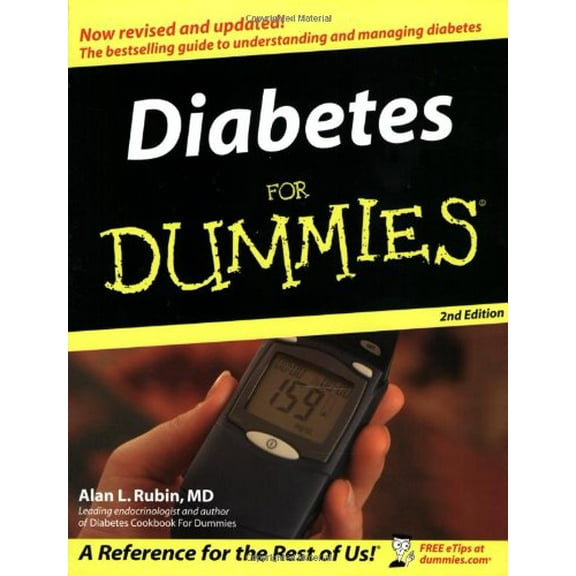 Pre-Owned Diabetes for Dummies (Paperback) by Dr. Alan L Rubin