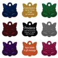 thumbnail image 1 of Pet ID Tags - Up to 8 Lines of Custom Engraving - Small Cat - ORANGE, 1 of 2