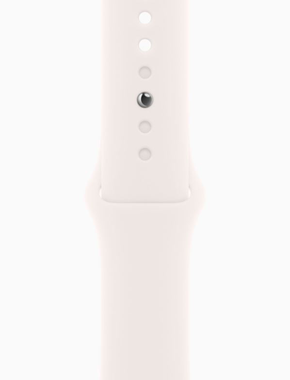 Apple Watch Series 11 - GPS + Cellular - 42mm Rose Gold Aluminum Case with Light Blush Sport Band - S/M