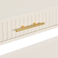 thumbnail image 5 of 60" Painted Console Table with 3 Drawers & Storage Shelf, Farmhouse Wooden Entryway Table for Living Room, Hallway, Foyer, Corridor, 5 of 7