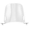 thumbnail image 1 of Electric Bike Motorcycle Windshield 2pcs Plastic Wind Deflector with Mount Clips and Handlebar Mounting Kit Universal Fit, 1 of 8