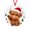 C, variant on JHyouerji Cow Christmas Ornament,3in 2D Acrylic Hanging Pendant,Farm Animal Xmas Tree Decoration for Holiday Home Window Wreath Mantel Fireplace Party Gift