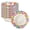Multicolor 16 oz, variant on Paper Bowls, 60 Count 8 oz Colourful Brush Stroke Pattern Disposable Heavy Paper Bowls, Microwave Safe and Leak-Proof for Parties, BBQs, Garden Parties, Picnics and Family Gatherings