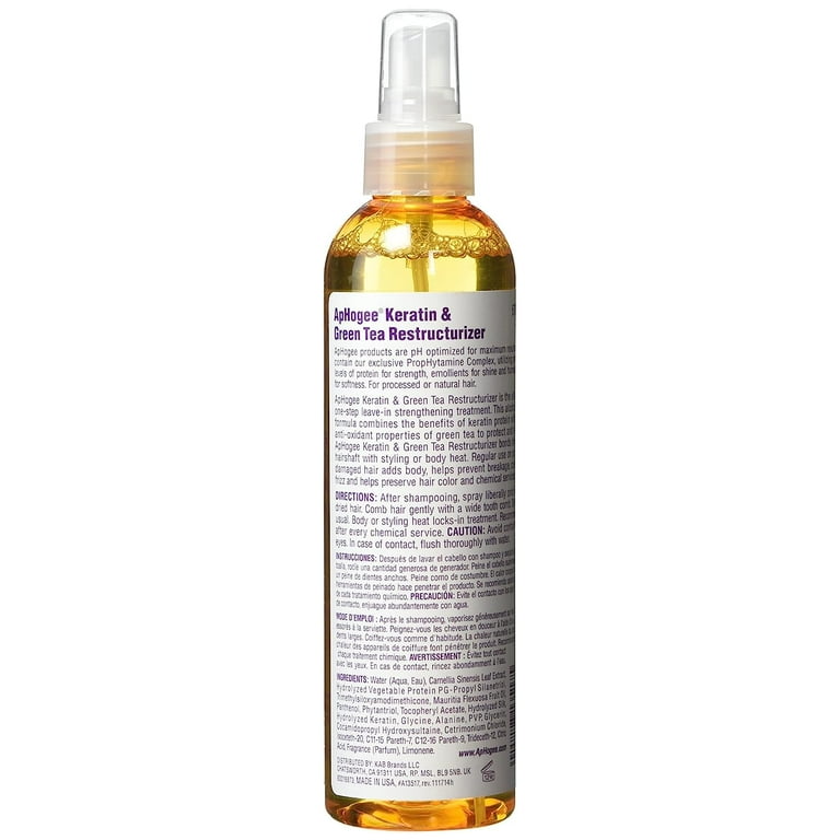 APHOGEE Keratin & Green Tea Restructurizer (8oz) APHOGEE Keratin & Green Tea Restructurizer (8oz)