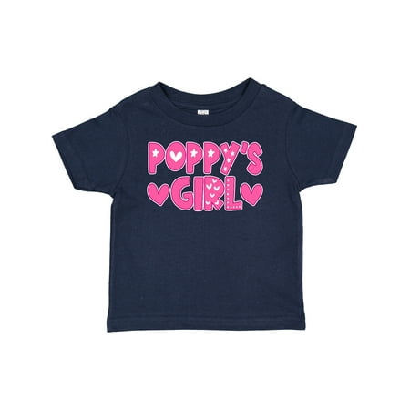 

Inktastic Poppy s Girl Pink with Hearts Gift Baby Girl T-Shirt