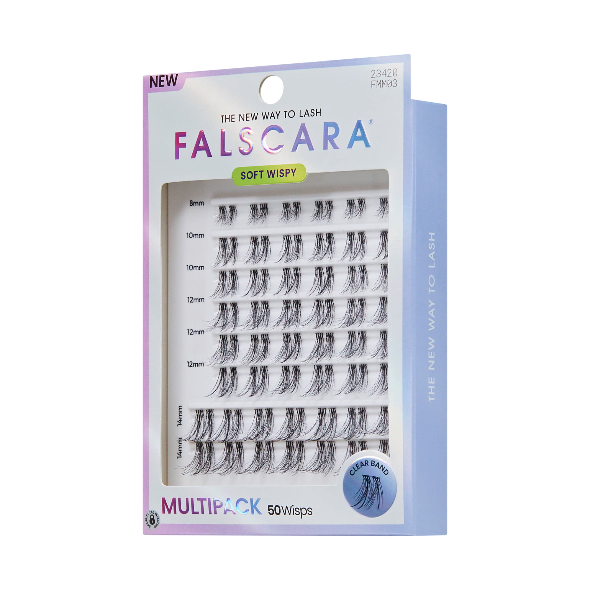 KISS Falscara Mega Multipack 03, Soft Wispy, Lash Cluster