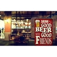 thumbnail image 3 of HELLOYOUNG Drink Good Beer with Good Friends  Sign, Vintage Metal  Signs for Cafes Bars Pubs Shop Wall Decorative Funny Retro Signs for Men Women, 3 of 9