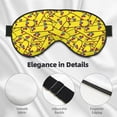thumbnail image 3 of Uemuo Skateboard Pattern Sleep Eye Mask - Light Blocking Sleep Mask Blocking Out Light Perfectly, Soft and Comfortable Night Eye Mask, Eye Blinder, 3 of 7
