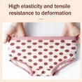 thumbnail image 3 of Girls Panties 3-pack Boxers/Briefs Cute Pattern Big Girls Supple Breathable Soft and Snug Underwear Briefs 0-12+ Years, 3 of 9