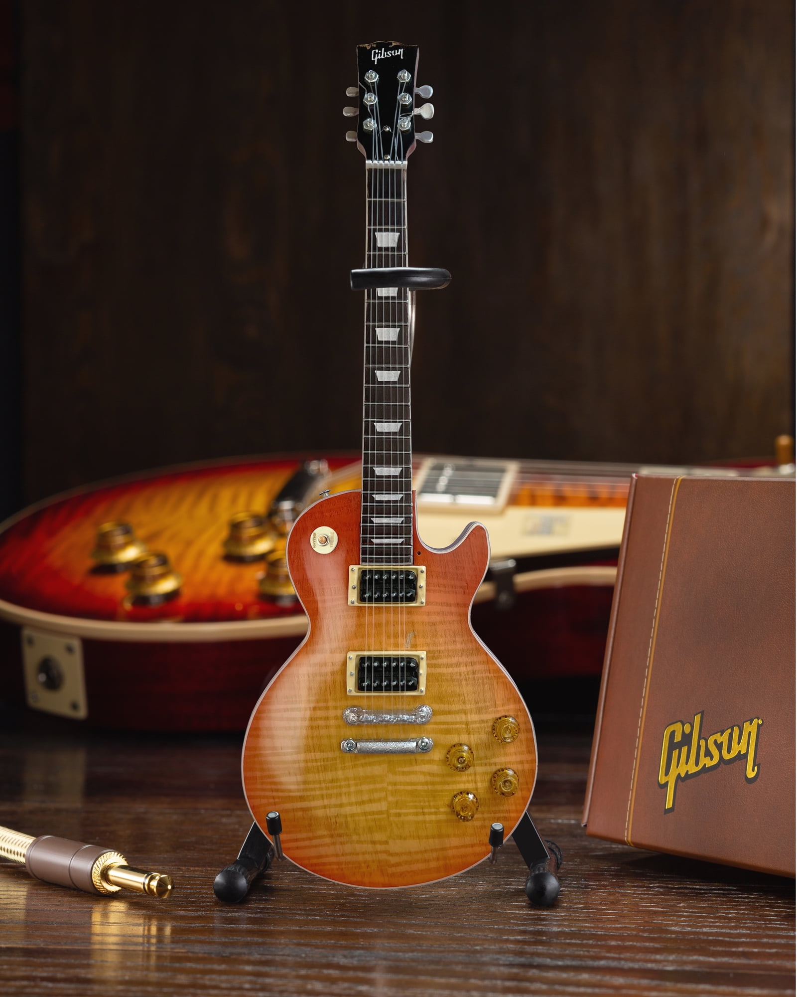 Duane Allman Gibson 1959 Les Paul Cherry Sunburst 10 Inch Miniature Guitar