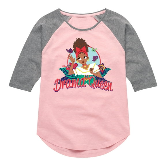 Encanto - Drama Queen - Toddler & Youth Girls Raglan Graphic T-Shirt