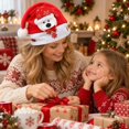 thumbnail image 5 of Leeye 3D Christmas Hats Santa Reindeer Bear Snowman Xmas Party Hat Holiday for Adult 40cm 1pc, 5 of 5