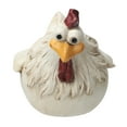 thumbnail image 2 of Fun Chicken Fence Decoration Statue Backyards Suitable For Garden Stairs Resin Patio Hen Ornaments Courtyards, 2 of 24