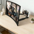 thumbnail image 6 of Mobile Phone Magnifier Screen,HD Magnifying Projector Screen Enlarger for Movies Videos and Gaming, Foldable Phone Stand with Screen Amplifier, Compatible with All Smartphones (16in HD), 6 of 9
