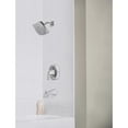 thumbnail image 2 of Moen Lindor 1-Handle Chrome Tub and Shower Faucet, 2 of 3