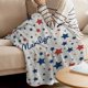 thumbnail image 5 of Independence Day Blanket Party Blanket Flannel Bed Blanket USA Flag Day Themed Sofa Throw Blanket, 5 of 6