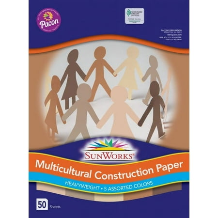 UPC: 0045173095095 | Pacon Multicultural – Paper – – 50 sheets – assorted – kraft paper