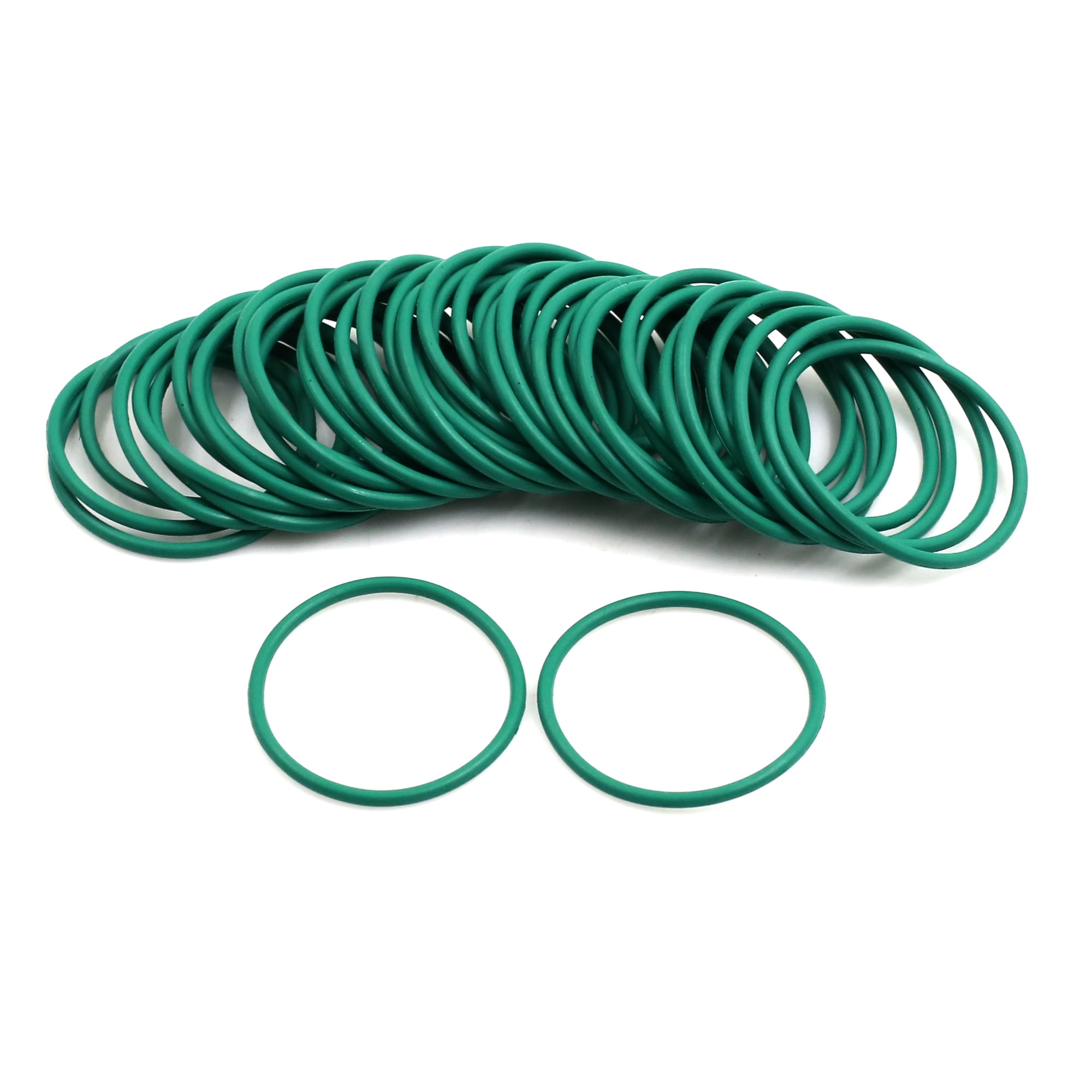 40pcs Green Universal Rubber ORing Seal Gasket Washer for Car 26 x 1