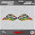 thumbnail image 2 of Kalair GFX Graphics Kit for Suzuki DR200-S (All Years) Snagged Series, 2 of 5