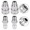 thumbnail image 1 of Premium Stainless Steel Pressure Washer Quick Connect Kit, 1 of 8