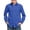 Blue #45, variant on Boys Back to School Uniform Collared Long Sleeve Button Down Solid T Shirts Active Preppy Breathable Quick Dry Dress Shirts, 120