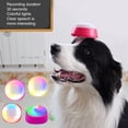 thumbnail image 4 of CBFFDC Clear Audio Sound Box Pet Sound Box with Record and Playback Communicate and Entertain with Colorful Lights Dog Speech Training Button Home Pet Supply, 4 of 7