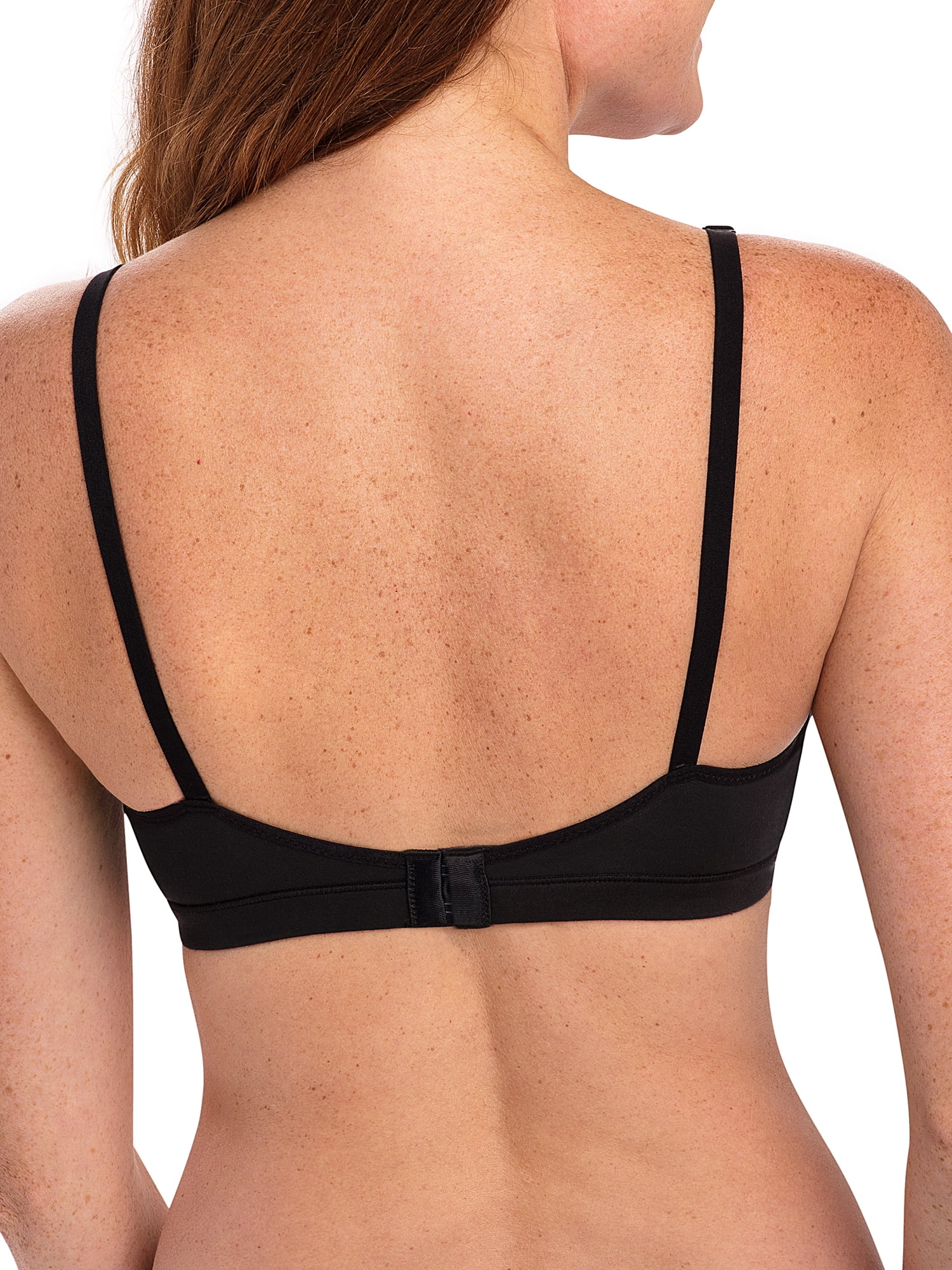 Secret Treasures Maternity Cotton Lace Trim Bra, 2 Pack