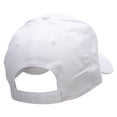thumbnail image 4 of Whale Heart Embroidered Low Profile Cap - White OSFM, 4 of 5