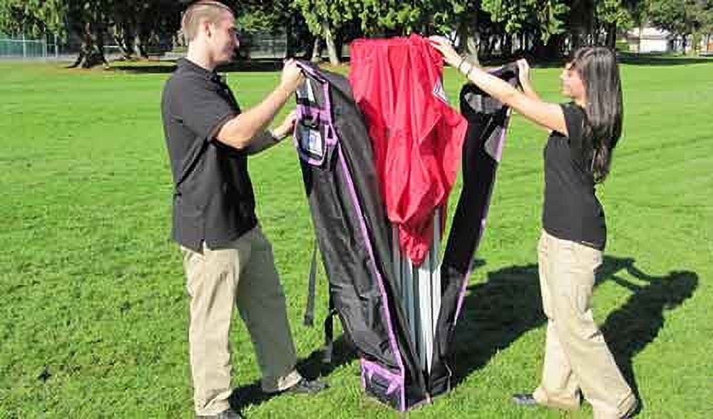 Impact Canopy 10x10 Heavy Duty XL Roller Bag for Pop Up Tent, Wheeled Storage Bag with Handles