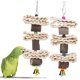 thumbnail image 4 of Suministros Para Loros ANGGREK Diseño De Campana Juguete Colgable Hermoso Lindo Para Masticar, 4 of 8