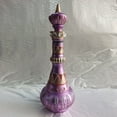 thumbnail image 3 of I Dream Of Jeannie Bottle From Mario-Della Casa-Second Season Glass MIRRORED Purple Bottle, 3 of 6