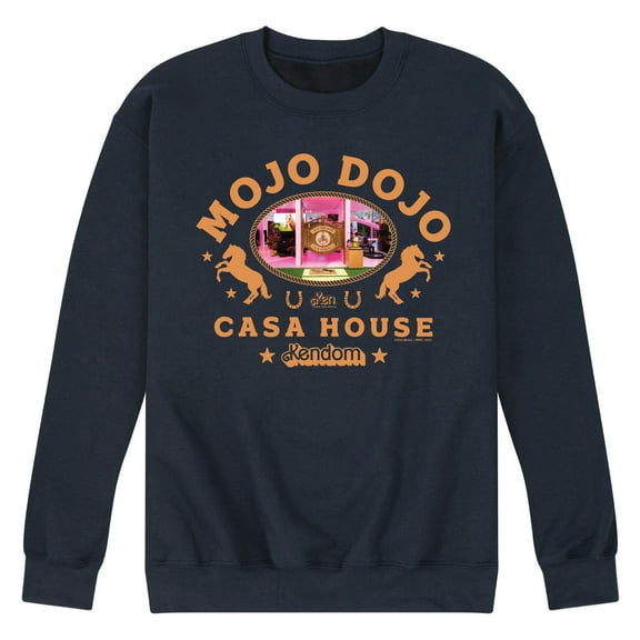Barbie The Movie - Mojo Dojo Casa House West - Men's Crew Neck Fleece Pullover