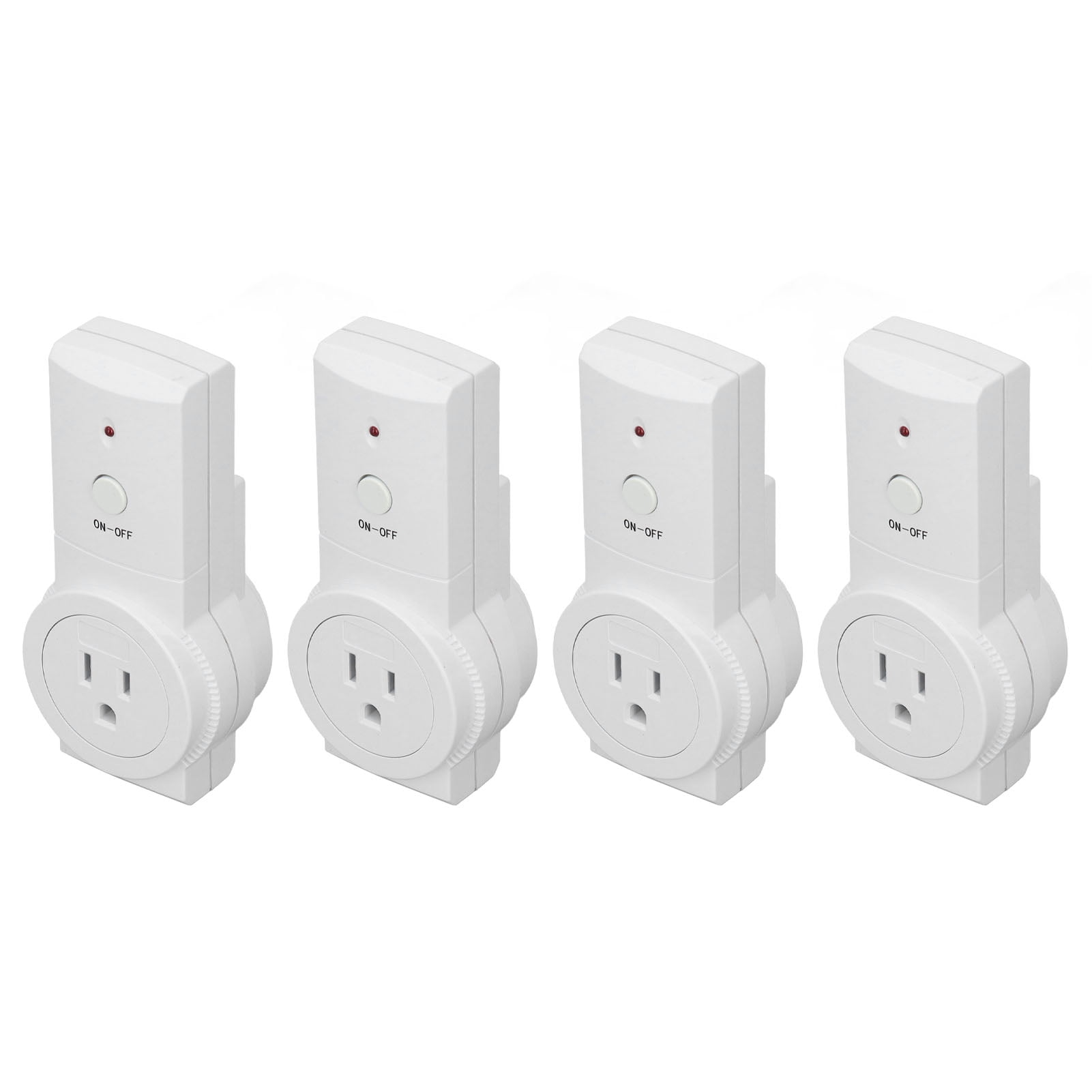 Remote Control Electrical Outlet, US Plug 120V ABS Outlet Switch For