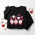 thumbnail image 5 of Valentines Day Pullover Sweatshirts Women Cute Heart Valentine Sweater Graphic Tops Casual Funny Long Sleeve Shirts, S Black, 5 of 6