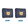 thumbnail image 7 of FORMRS 15"-15.6" Laptop Sleeve Protective Case Soft Carrying Quilted Computer Bag Cover, Orange Cat Planet, 7 of 7