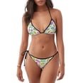 thumbnail image 1 of Fotbe Cute Chameleons Traje de Baño para Mujer de Dos Piezas – Bikini Sexy de Tirantes Tipo Halter con Diseño Triangular, 1 of 6