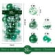 thumbnail image 2 of 30PCS Christmas Ball Ornaments Christmas Tree Decoration Holiday Multiple Styles Ornaments For Christmas Trees Party Ball Decoration 6CM, 2 of 3