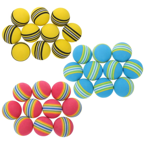 EeaseMX 30 pelotas de golf para practicar, para mascotas, para niños y para interiores.