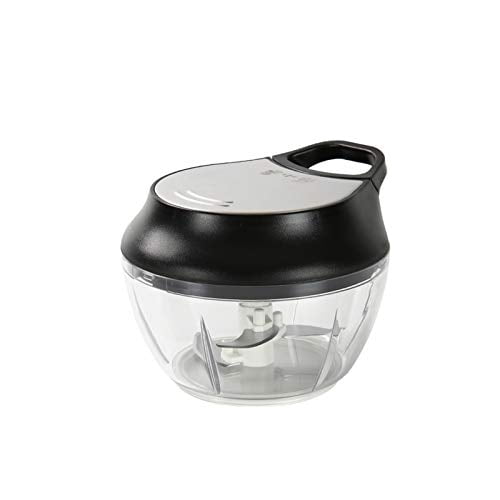 ZHANGXIAOQUAN Food Chopper Powerful Manual 3 Blades Vegetable Food Blender Processor