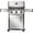 Rogue 425 Natural Gas, Stainless Steel, variant on Napoleon Rogue 425 3-Burner Propane Gas Grill in Black with Cast Iron Cooking Grids