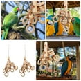 thumbnail image 5 of HERFIER 2pcs Wooden Parrot Chewing Toy for Bird Cage, 5 of 8