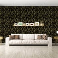 thumbnail image 6 of UMIGGEE Floral Wallpaper Peel and Stick Flower Black Wall Paper Self Adhesive Wallpaper 17.7-in x 118-in Contact Paper Removable Wallpaper for Home Decor Wall Covering Old Furniture Renovation, 6 of 8