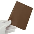 thumbnail image 3 of Unique Bargains 1 Pc Passport Holder Solid Color Passport Sleeve Brown, 3 of 5