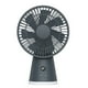 thumbnail image 1 of Ventilador de Escritorio Portátil de 3600 MAh, Inalámbrico, USB, 5 Velocidades, Mini Ventilador de Mesa para Casa y Oficina, Gris Oscuro., 1 of 5