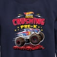 thumbnail image 3 of Hot Wheels - Crushing Pre K - Youth Crewneck Fleece Sweatshirt, 3 of 5