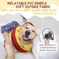 thumbnail image 3 of Supet Inflatable Dog Cone Collar Alternative After Surgery, Doggie Neck Donut Collar Recovery, Soft Dog Cone for Small Medium Large Dogs, 3 of 6