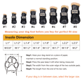 thumbnail image 2 of ZEKOO 2 Pairs Dog Boots For Small DogsWaterproof Anti-Slip Paw Protector Pet Dog Shoes, 2 of 7