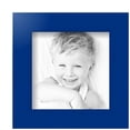 thumbnail image 2 of ArtToFrames 6" x 6" Blue Picture Frame, 6x6 inch Blue MDF Poster Frame (WOM-4118), 2 Pack, 2 of 7